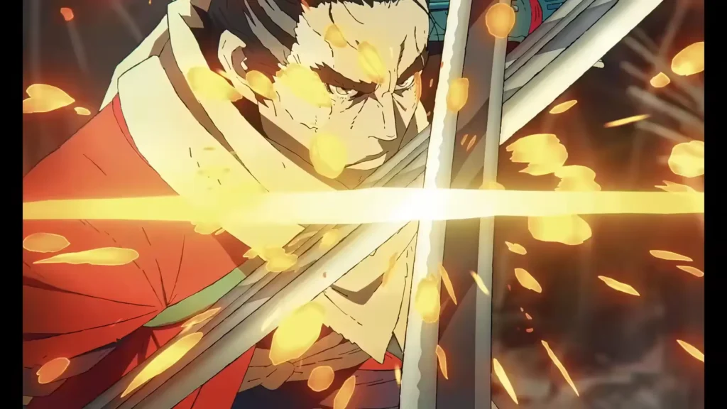 Imagem promocional de SEKIRO: NO DEFEAT - anime inspirado em Sekiro Shadows Die Twice