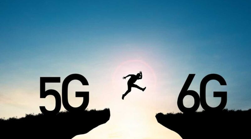 Ilustração conceitual do impacto da tecnologia 6G no futuro digital