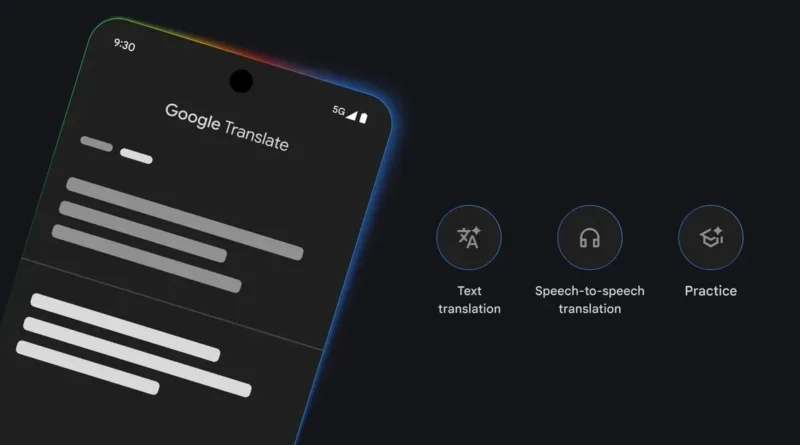 Google Tradutor tradução de voz em tempo real no Android
