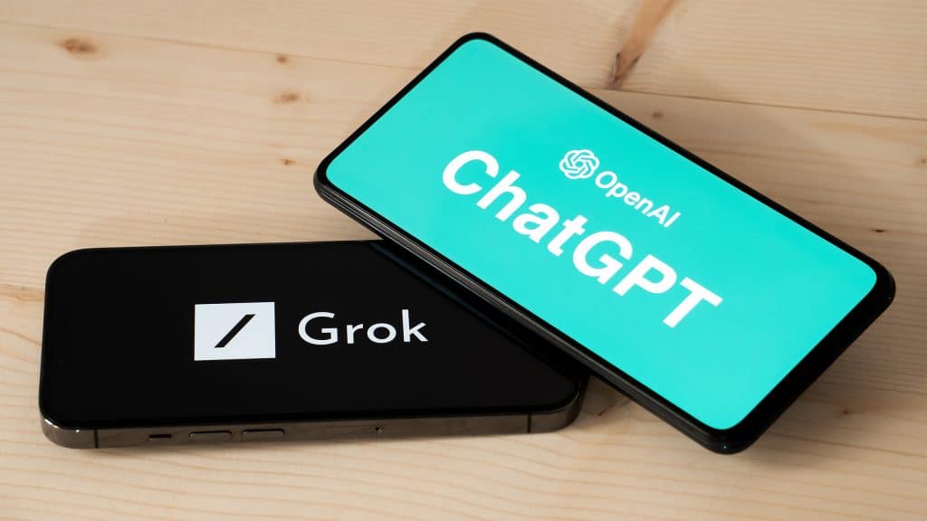 Hackers usam ChatGPT e Grok em golpes com links patrocinados 3 Ilustração mostrando ChatGPT e Grok sendo explorados em anúncios falsos