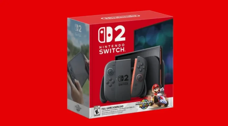 Divulgação Nintendo Switch 2 bundle Mario Kart World