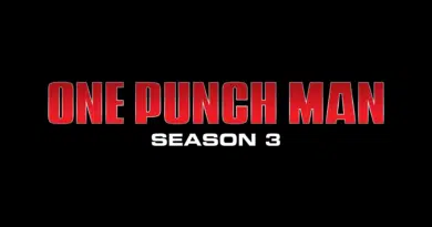 Saitama em One-Punch Man Temporada 3 anúncio oficial 2027