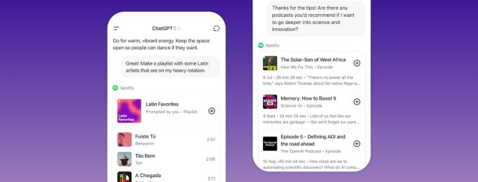 Integração Spotify e ChatGPT