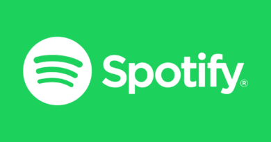 Logos do Spotify sobre fundo escuro. Cada logo verde contém ondas brancas, representando som.
