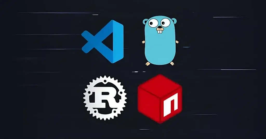 Extensões maliciosas no VS Code roubam dados de desenvolvedores 2 Código-fonte malicioso em editor VS Code com alerta de segurança