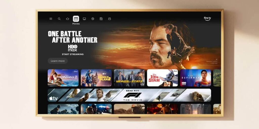 Amazon Fire TV interface atualizada com suporte a 20 aplicativos fixados e Alexa Plus