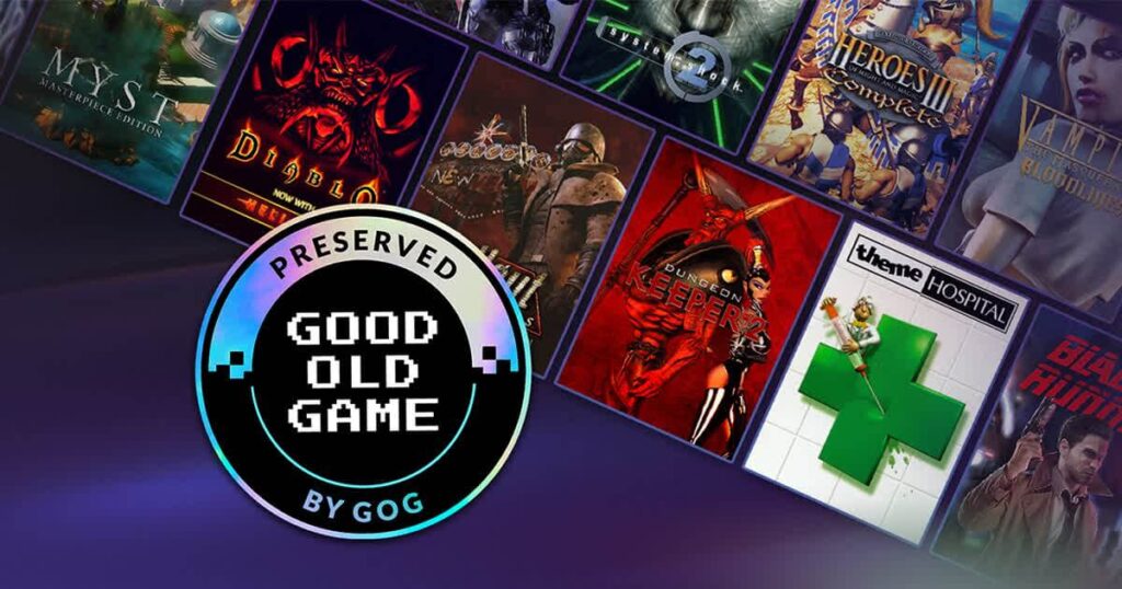 Logo da GOG após independência da GOG