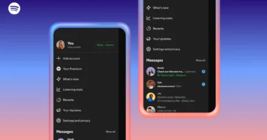 Interface do Spotify mostrando atividade de escuta e reações de emoji