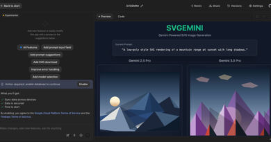 Visual do AI Studio integrando FirebaseQ com interface atualizada