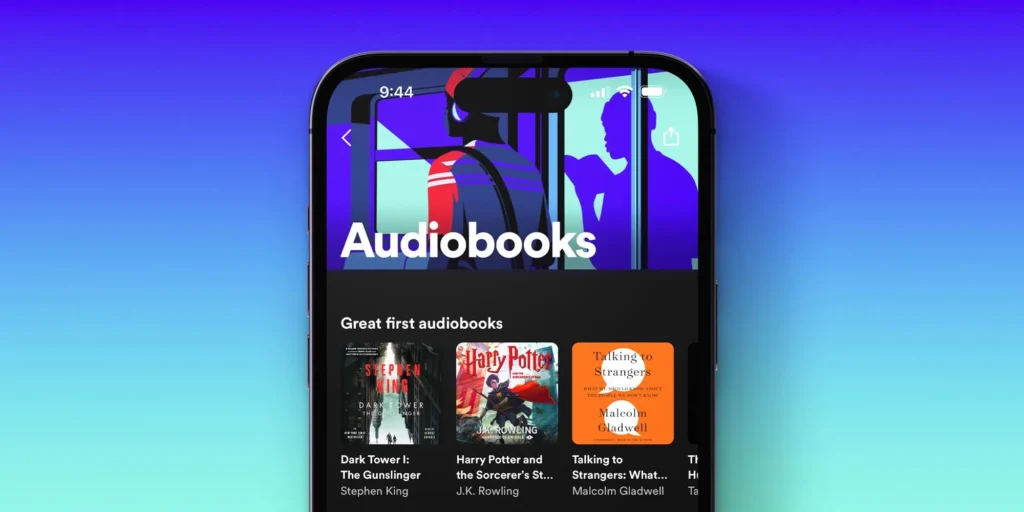 A função Page Match deve permitir sincronizar leitura física e áudio diretamente no aplicativo Spotify