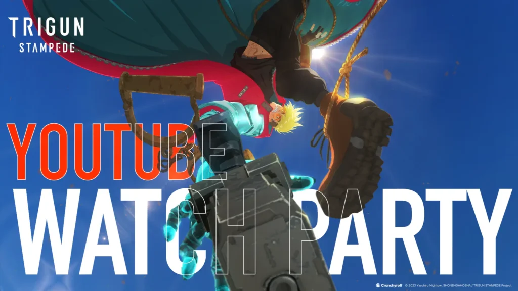 Crunchyroll inicia maratona de Trigun Stampede antes da estreia de Stargaze 1 Imagem promocional de Trigun Stampede Crunchyroll YouTube maratona
