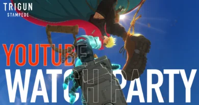 Imagem promocional de Trigun Stampede Crunchyroll YouTube maratona