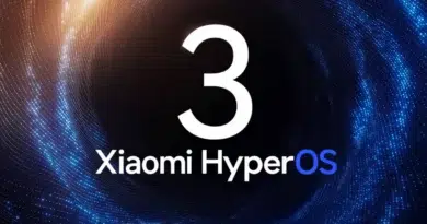 Imagem promocional do HyperOS 3 mostrando interface da Xiaomi