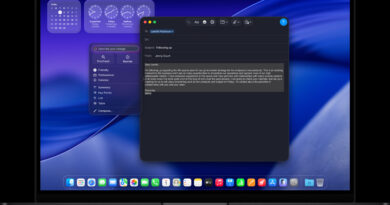Foto de um MacBook Pro moderno ilustrando o lançamento da Apple com chips M5 Pro e M5 Max