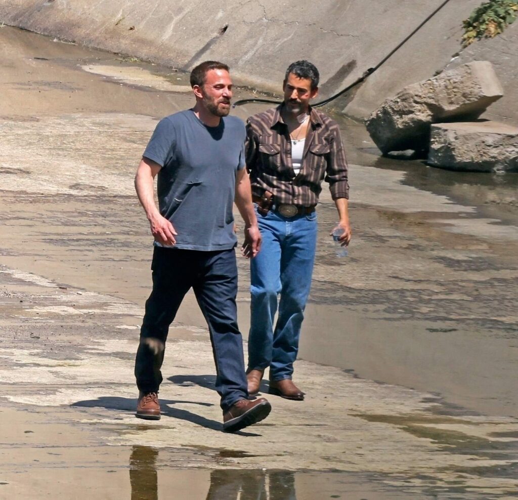 Ben Affleck filmando Animals
