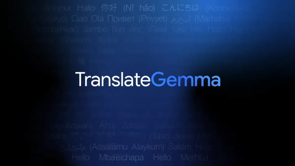 Google TranslateGemma usa IA para traduções precisas em 55 idiomas 1 Interface e arquitetura do Google TranslateGemma, sistema de IA para tradução multilíngue do Google