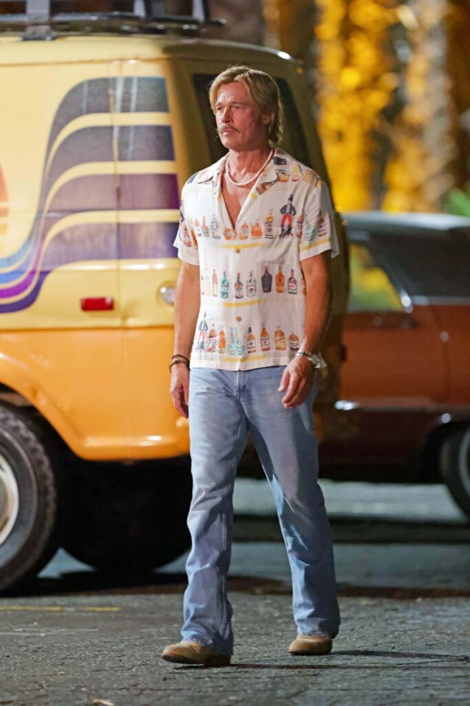 Brad Pitt em The Adventures of Cliff Booth
