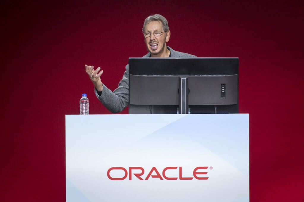 Quem são os novos donos do TikTok nos EUA 1 TikTok nos EUA: Larry Ellison fala no Oracle OpenWorld 2018 em San Francisco sobre automação e inteligência em aplicações na nuvem.