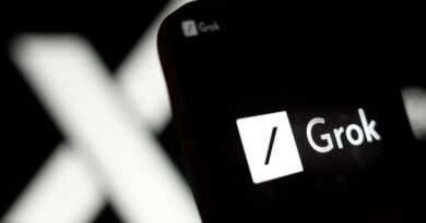 Logo da inteligência artificial Grok desenvolvida pela xAI