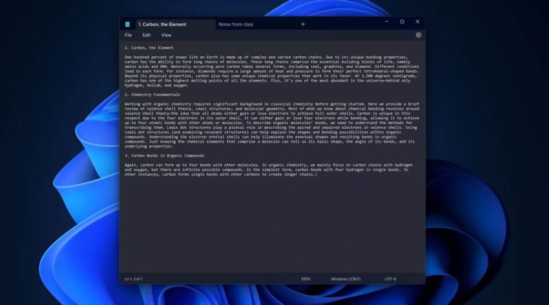 Falha de segurança no Notepad para Windows 11 após atualização de IA