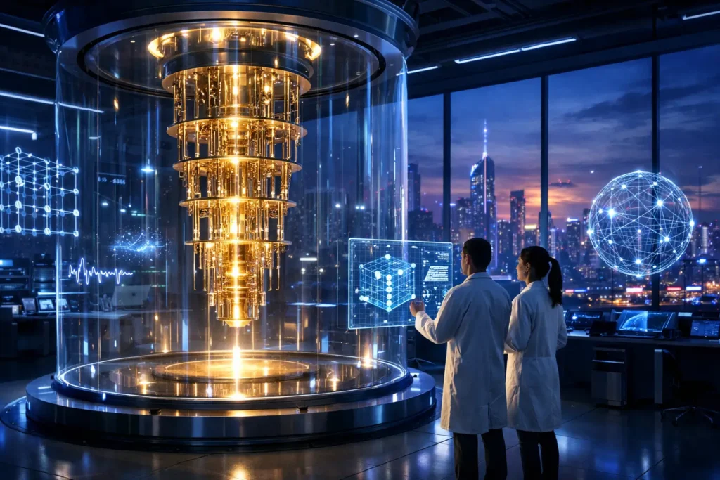 Computação Quântica em 2026: Guia Definitivo, Impactos na Cibersegurança e o Futuro da Tecnologia 1 Computação Quântica em 2026: Guia Definitivo, Impactos na Cibersegurança e o Futuro da Tecnologia