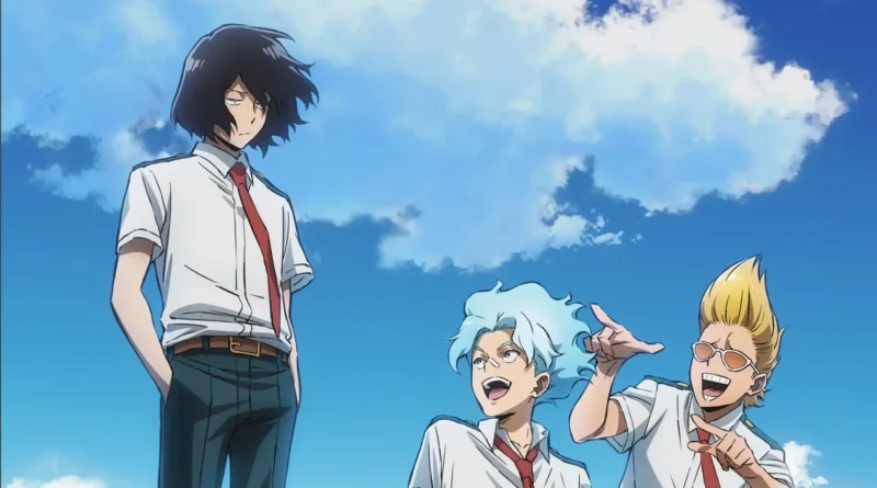 Visual principal de My Hero Academia: Vigilantes 2 Aizawa Student Arc
