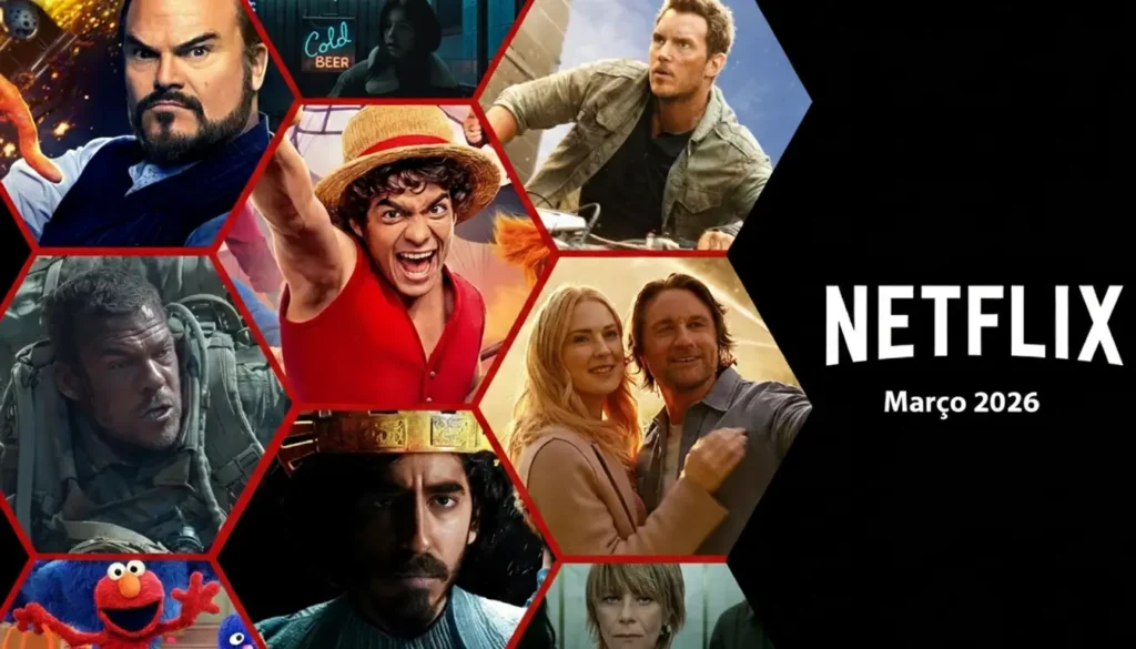 Lançamentos da Netflix em Março de 2026: One Piece, Peaky Blinders e Mais