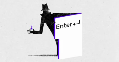 Ilustração sobre cybersegurança e ataques hacker