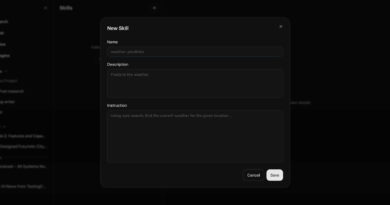 Interface de Skills do Grok revelada em 2026 com opções de criação de habilidades personalizadas