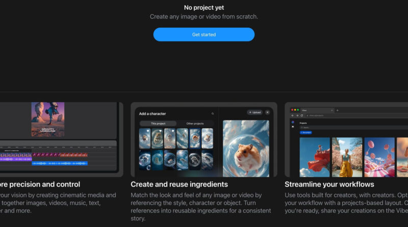 Meta testa Vibes, novo estúdio de vídeo com IA