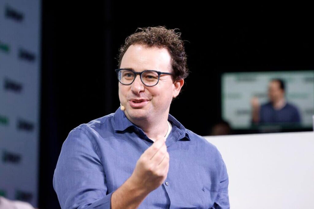 Anthropic processa Pentagono: Dario Amodei durante evento do TechCrunch Disrupt 2023