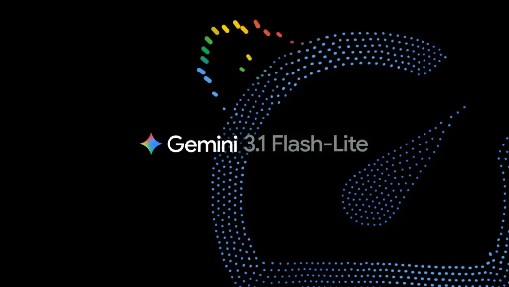 Google lança Gemini 3.1 Flash-Lite com 2,5x mais velocidade 2 Imagem promocional do Google Gemini 3.1 Flash-Lite mostrando melhorias de velocidade e custo