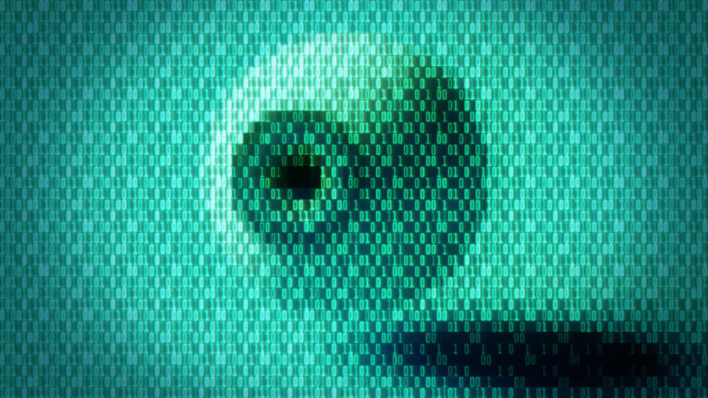 Ataque com código invisível atinge GitHub e outros repositórios 1 Ilustração de olho representando vigilância cibernética e código invisível usado em ataque ao GitHub