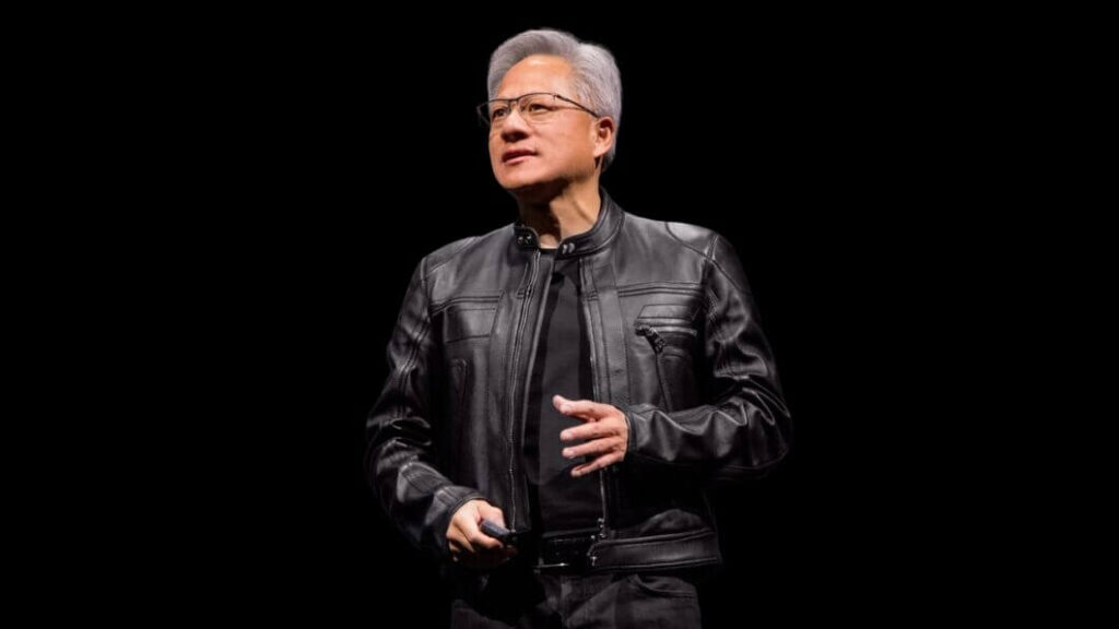 Nvidia lança plataforma para conter agentes de IA 3 CEO da Nvidia, Jensen Huang, durante conferência