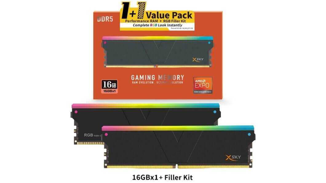 V-Color lança DDR5 com módulo fictício diante da escassez