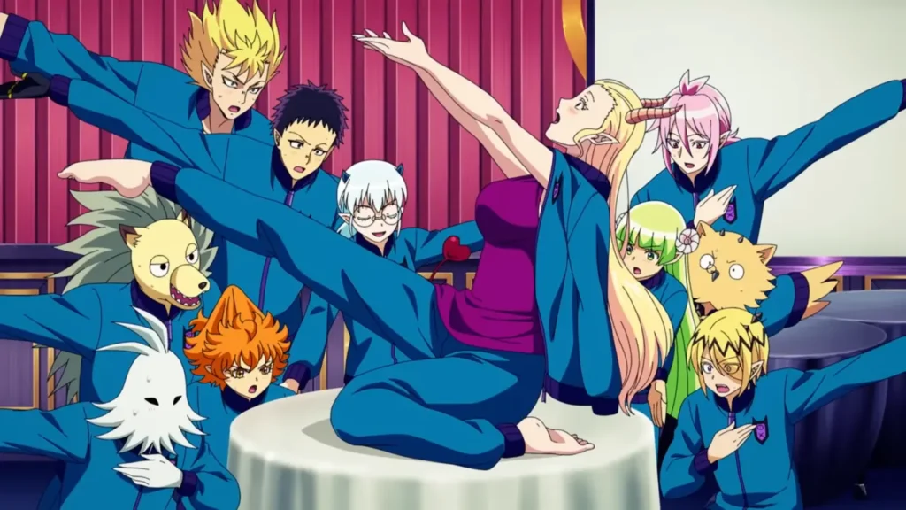 Imagem promocional de Iruma e colegas na nova temporada do anime em Mairimashita! Iruma-kun 4 temporada