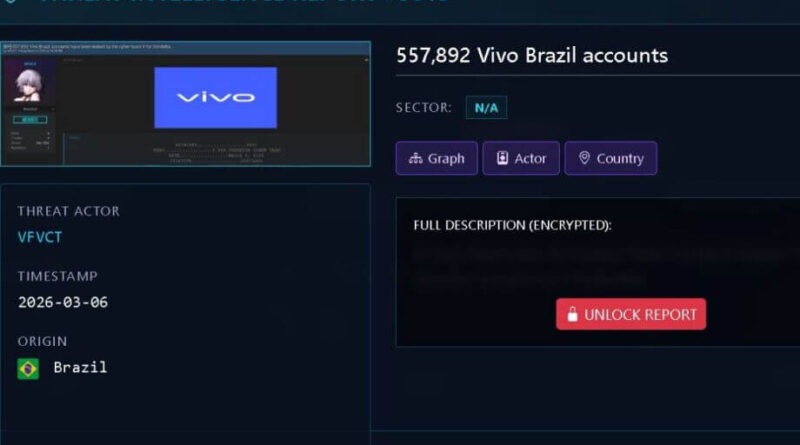 VIVO pode ter tido dados vazados