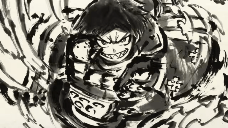 Cena do episódio final de Fire Force com Shinra Kusakabe