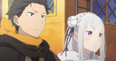 Prévia do episódio 2 de Re:ZERO Temporada 4 com Subaru e Emilia