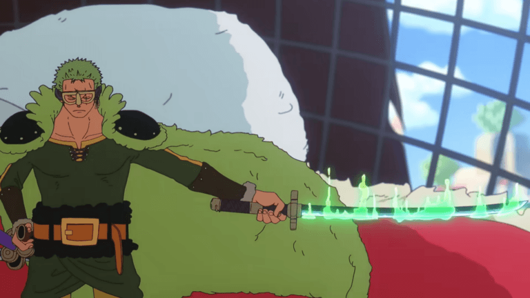 One Piece episódio 1159 preview - Luffy e os Chapéus de Palha enfrentam gigante mascarado