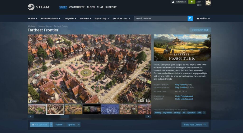 Gráfico de comparação de desempenho no Steam