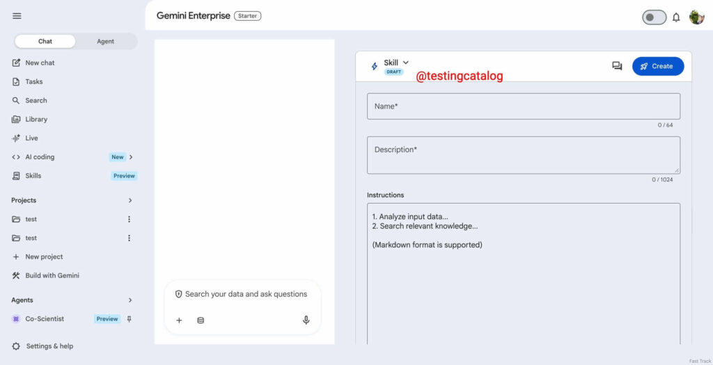 Botão require human review na interface do Agent