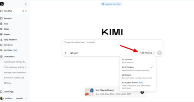 Kimi K2.6 AI modelo visual