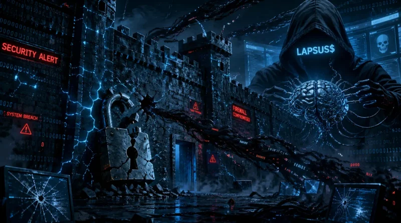 Ataques do grupo hacker LAPSUS$ e seus impactos no mundo da segurança cibernética