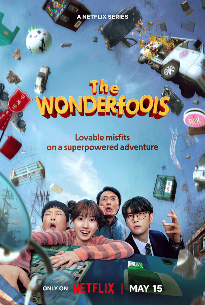 The WONDERfools: O novo K-Drama de super-heróis da Netflix com Cha Eun Woo chega em maio de 2026 11 Cartaz oficial The WONDERfools