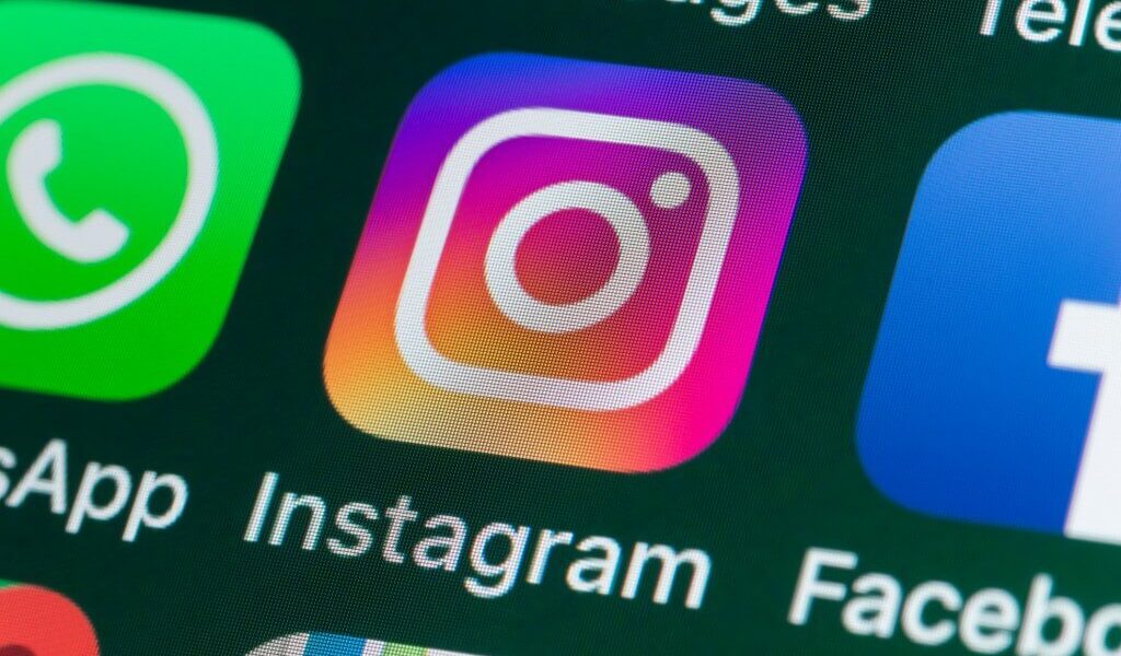 Ícone do aplicativo Instagram mostrando a nova política de agregadores