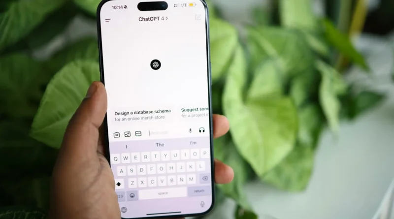 Ilustração sobre IA e texto gerado por IA
