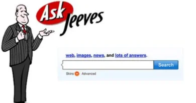 Versão clássica do Ask.com em seus primeiros anos