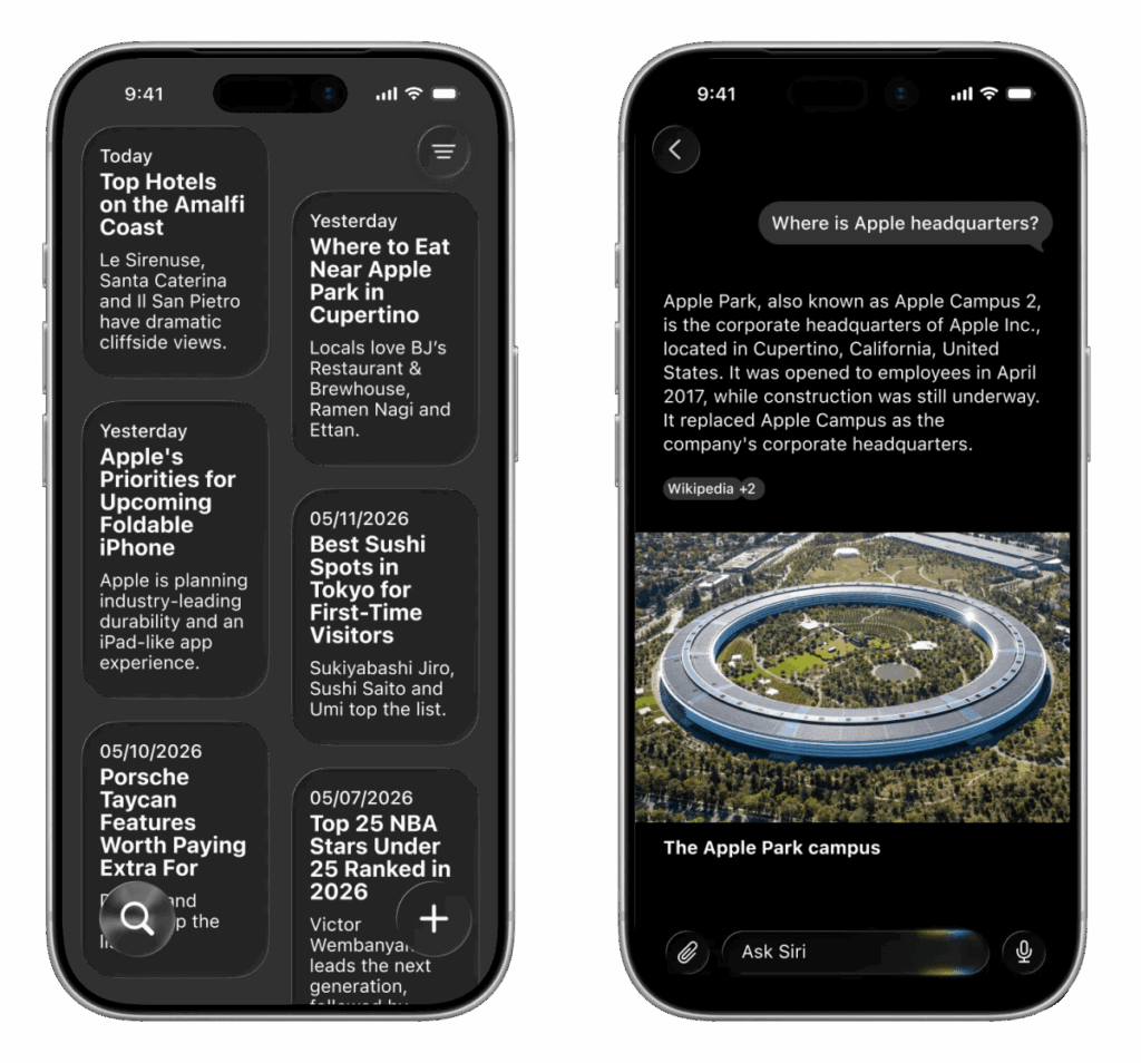 Novo app Siri da Apple desafia ChatGPT com IA avançada 2 Novo app Siri da Apple desafia ChatGPT com IA avançada