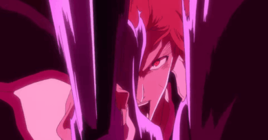 Ichigo Kurosaki e Yhwach na temporada final de Bleach: Guerra Sangrenta dos Mil Anos